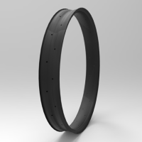 [Snow Dragon] 24" Carbon Fiber Fat Bike Rim 80mm 600g